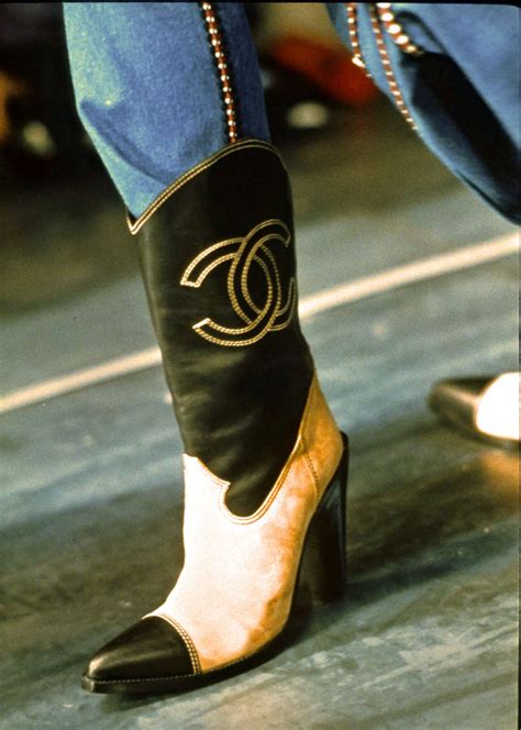 chanel cowboy boots